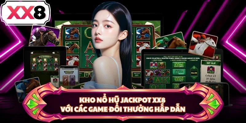 Kho nổ hũ Jackpot XX8 với các game đổi thưởng hấp dẫn